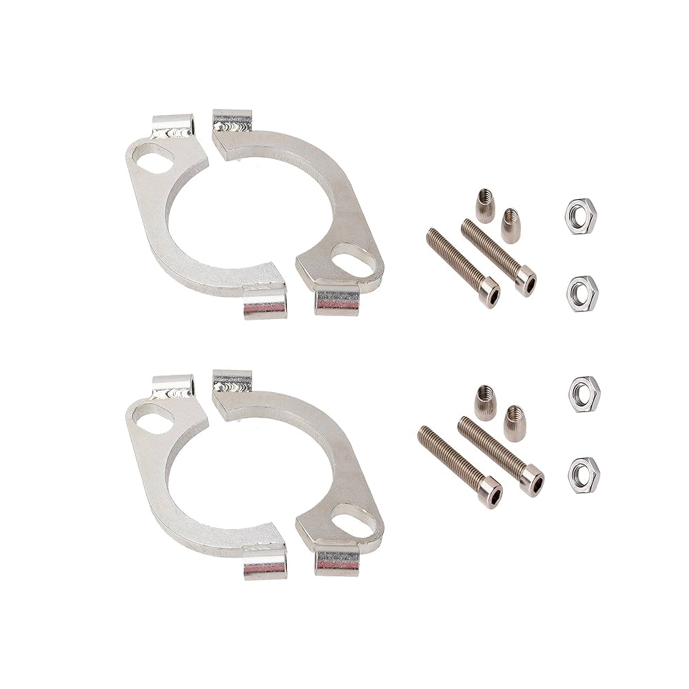 Amazon.com: Jxsaboorle 2 Sets 2-1/2 Inch Split Exhaust